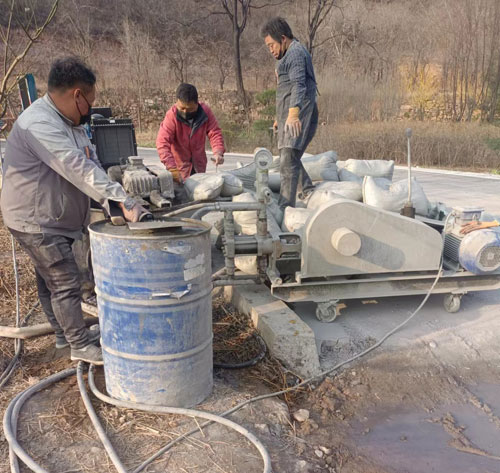 隆尧路面下沉注浆